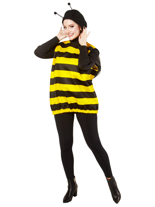 Women's Little Honey Bee Tunic and Headpiece Set - costumesupercenter.com