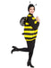 Women's Little Honey Bee Tunic and Headpiece Set - costumesupercenter.com
