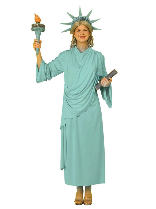 Lady Liberty Adult Costume - costumesupercenter.com