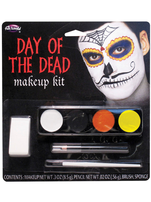 Day of the Dead Makeup Kit - costumesupercenter.com