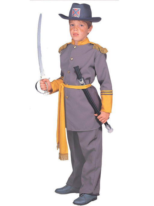 Boys General Robert E. Lee Costume - costumesupercenter.com