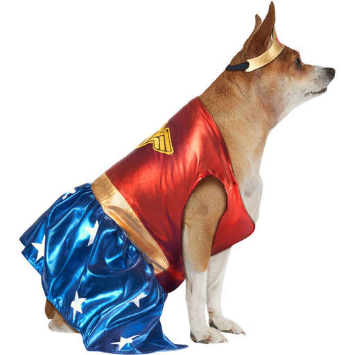 DC Comics Wonder Woman Big Dog Pet Costume - costumesupercenter.com