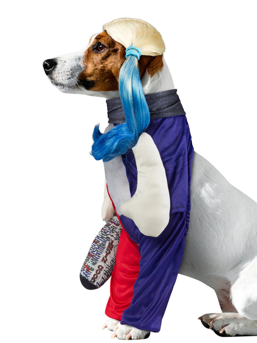 Suicide Squad Harley Quinn Pet Costume - costumesupercenter.com