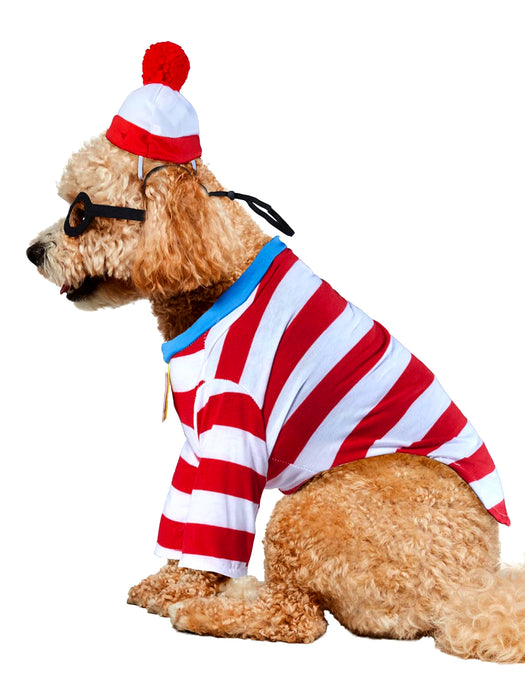 Where's Waldo Pet Costume - costumesupercenter.com