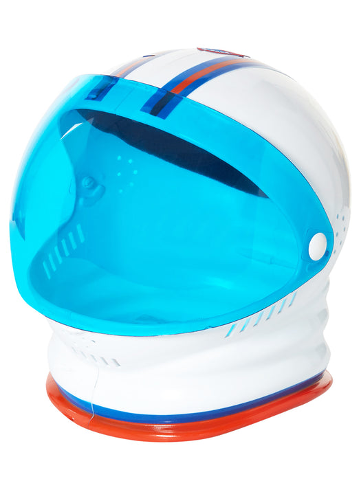Adult White Realistic Astronaut Helmet - costumesupercenter.com