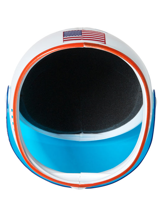 Adult White Realistic Astronaut Helmet - costumesupercenter.com