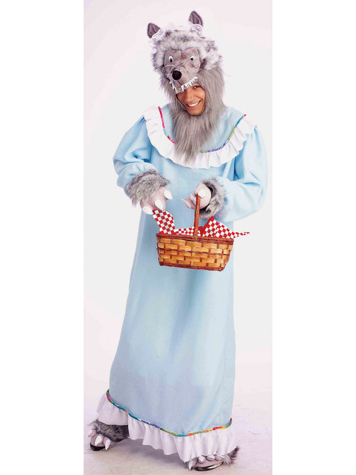 Men's Big Bad Granny Wolf Costume - costumesupercenter.com