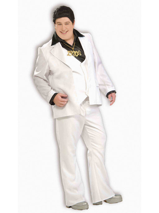 Disco Fever Adult Plus Costume - costumesupercenter.com