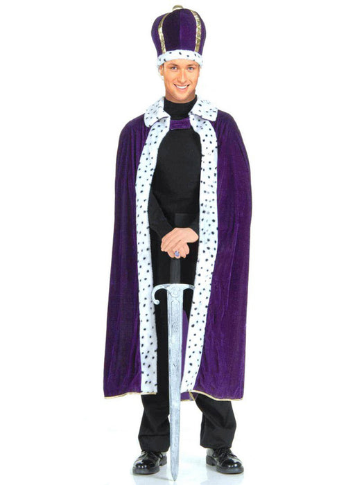 Mens Kings Robe And Crown Set - costumesupercenter.com