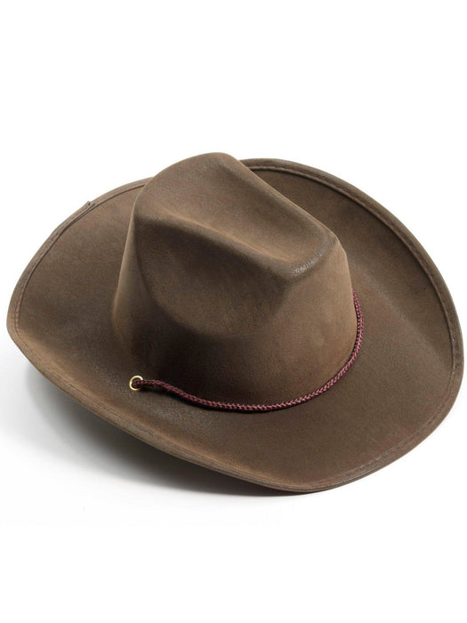 Brown Adult Cowboy Hat - costumesupercenter.com