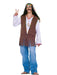 Male Hippie Vest Adult Costume - costumesupercenter.com