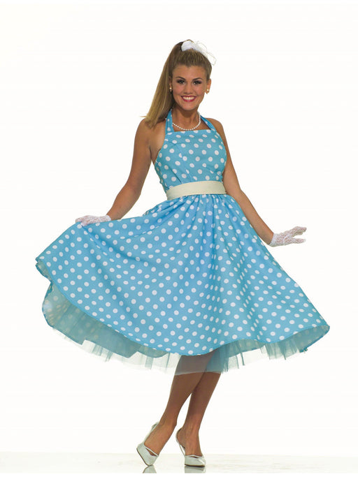 Women's 50'S Prom Dress Costume - costumesupercenter.com