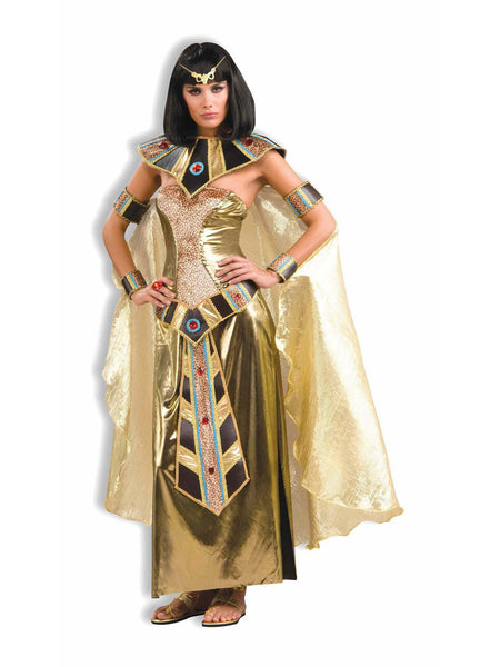 strapless open back dress Womens Egyptian Goddess Costume — Costume Super Center