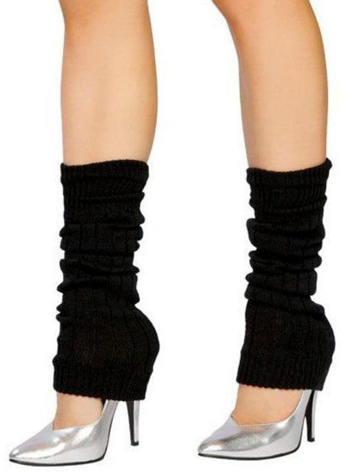 Black Leg Warmers - costumesupercenter.com