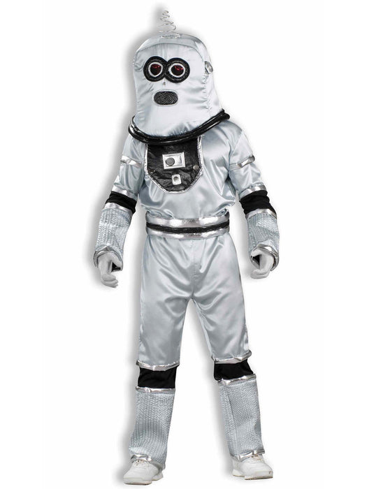 Men's Silver Metallic Robot Costume - costumesupercenter.com