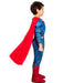 Kids Justice League Movie Superman Costume Deluxe - costumesupercenter.com