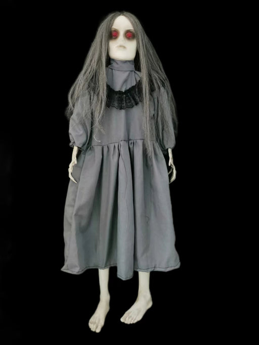 31.5-inch Gray Light Up Doll Hanging Decoration - costumesupercenter.com