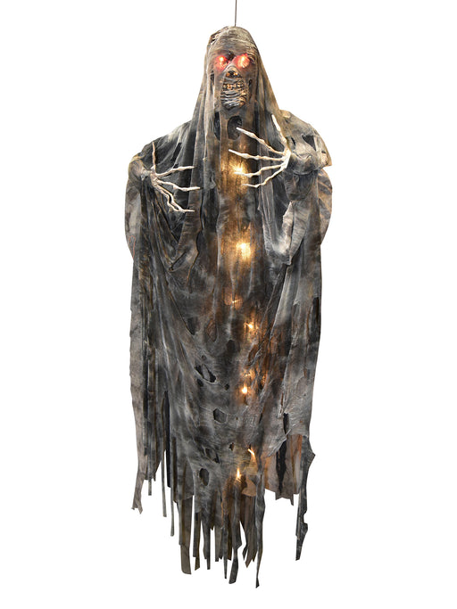 6 Foot Hanging Mummy Light Up Animated Decoration - costumesupercenter.com