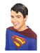 Superman Vinyl Wig Adult - costumesupercenter.com
