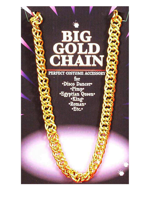 Big Gold Chain - costumesupercenter.com