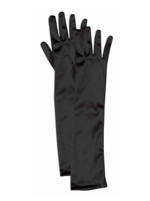 Kids Long Black Gloves Kids Long Black Gloves