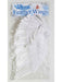 Adult 18-inch White Feather Angel Wings - costumesupercenter.com