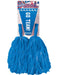 Girl's Blue Cheerleader Kit - costumesupercenter.com