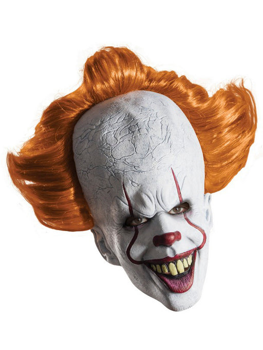 Adult It Pennywise Overhead Latex Mask - 2017 Movie - costumesupercenter.com