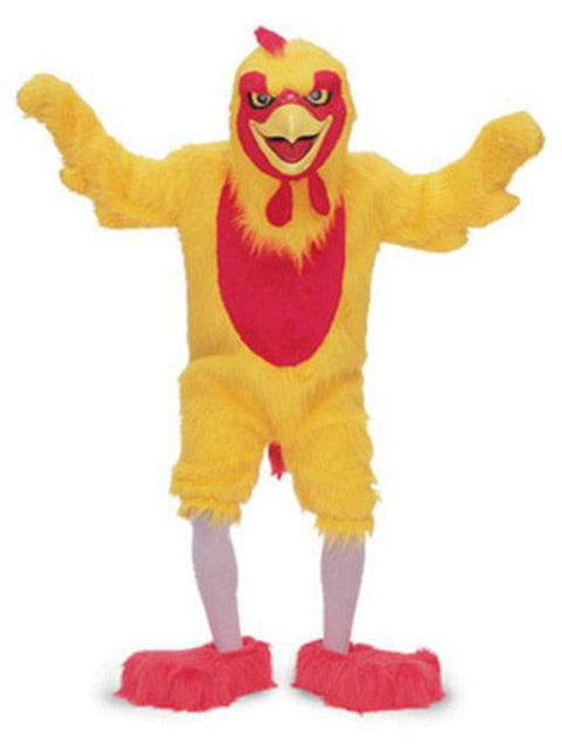 Deluxe Chicken Mascot Costume - costumesupercenter.com