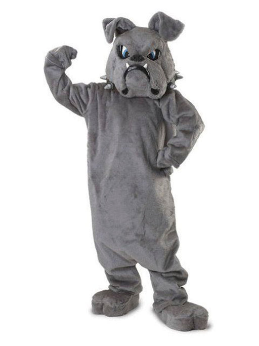 Bulldog Spike Mascot Adult Costume - costumesupercenter.com
