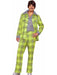 70s Plaid Leisure Suit Adult Costume - costumesupercenter.com