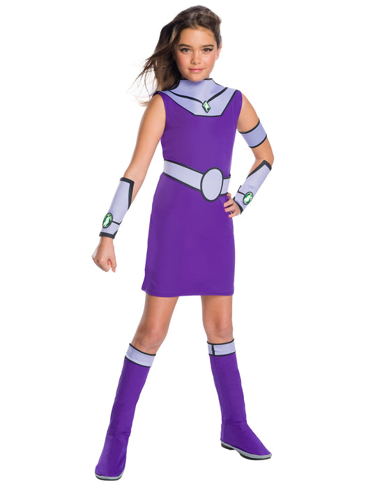 Teen Titans Go Movie Kids' Deluxe Starfire Costume - costumesupercenter.com