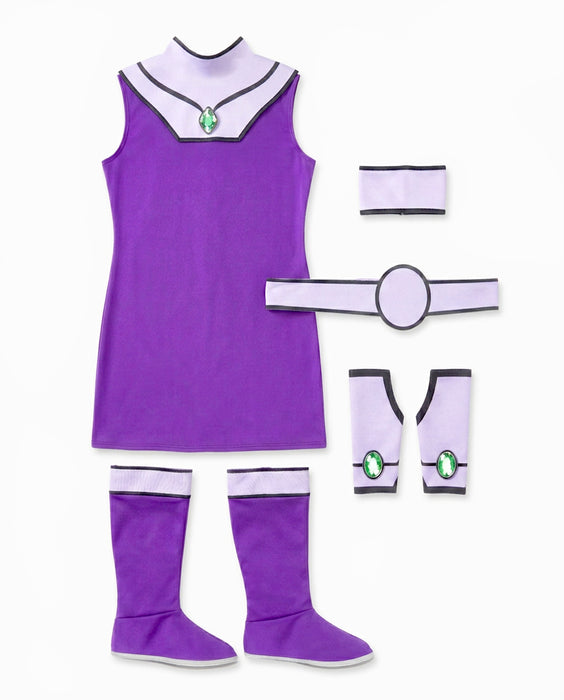 Teen Titans Go Movie Kids' Deluxe Starfire Costume - costumesupercenter.com