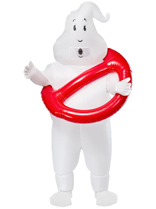 Adult Ghostbusters Classic No-Ghost Logo Inflatable Costume - costumesupercenter.com