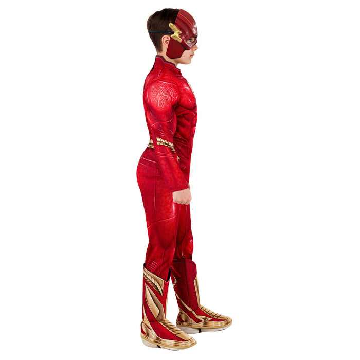Boys' The Flash Movie Flash Muscle Chest Costume - Deluxe - costumesupercenter.com