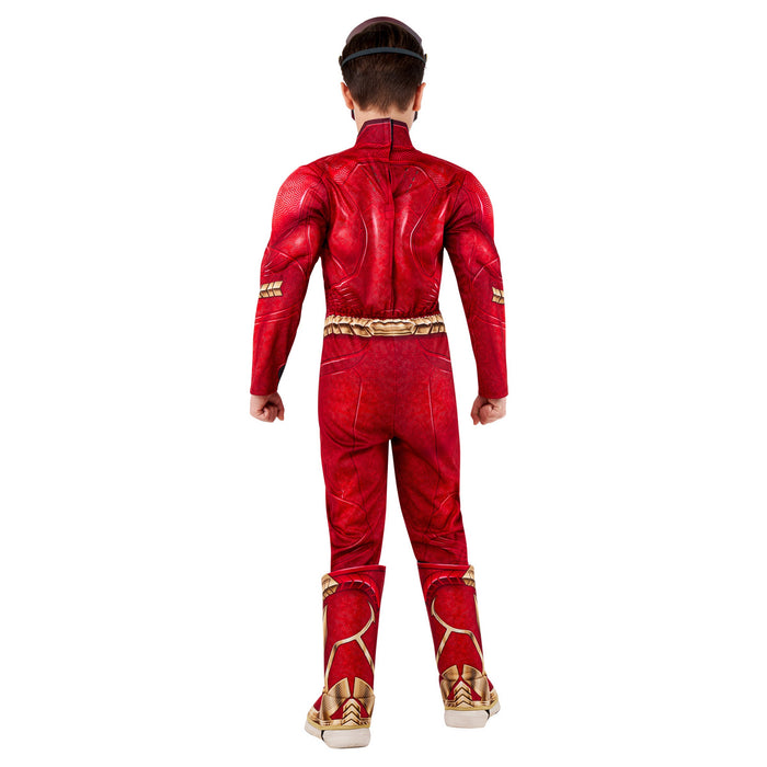 Boys' The Flash Movie Flash Muscle Chest Costume - Deluxe - costumesupercenter.com