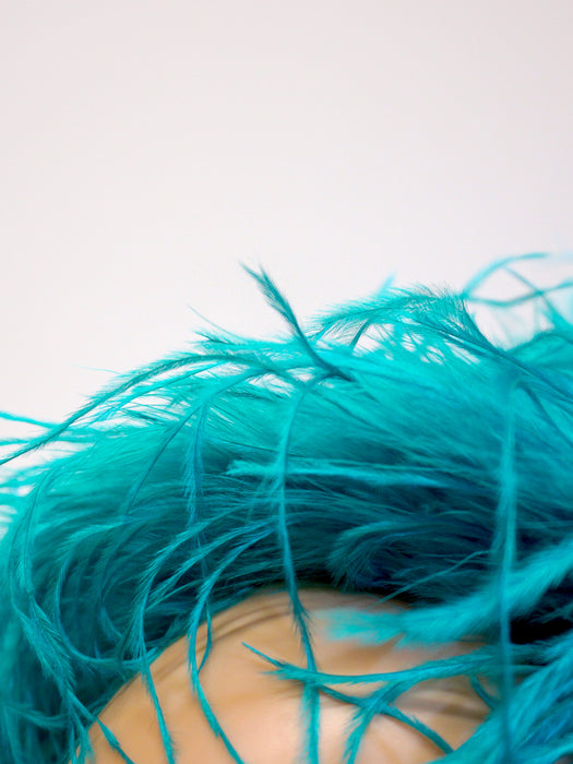Adult Jade Feather Boa - costumesupercenter.com