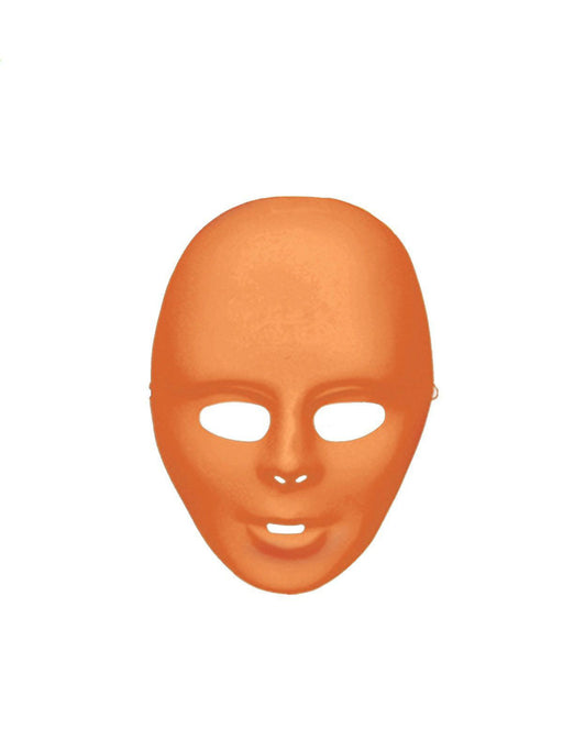 Orange Face Mask - costumesupercenter.com