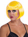 Women's Yellow Bob Wig - costumesupercenter.com