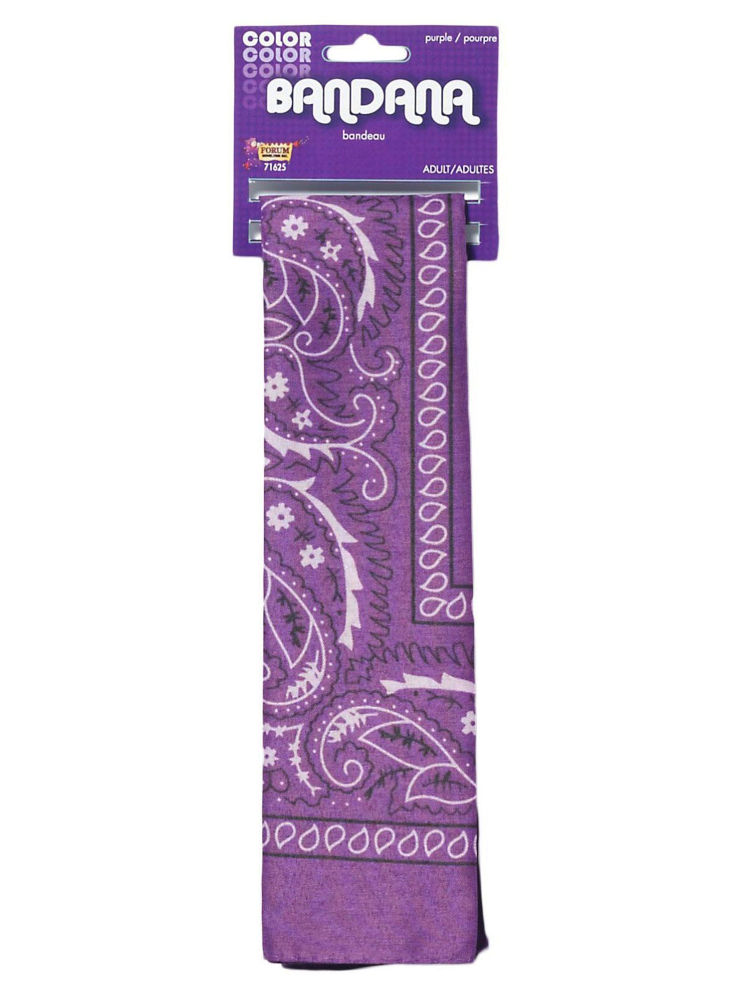 Purple Bandana — Costume Super Center