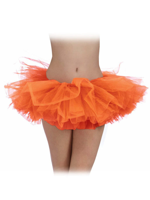 Women's Orange Tutu - costumesupercenter.com