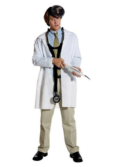 Adult White Lab Coat - costumesupercenter.com