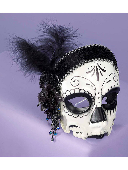 Women's Skull Mask - costumesupercenter.com