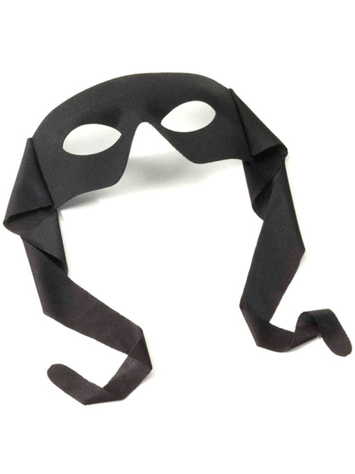 Adult Black Masquerade Eye Mask - costumesupercenter.com