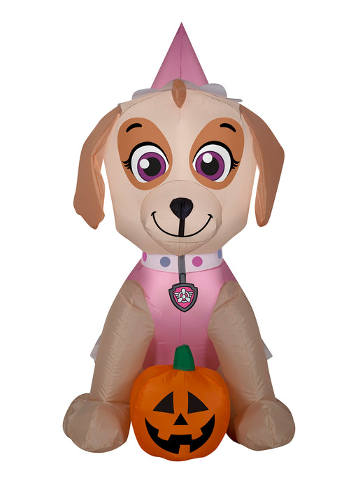 3.5 Foot Paw Patrol Skye Light Up Halloween Inflatable Lawn Decoration - costumesupercenter.com