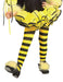 Bumble Bee Tights - Child - costumesupercenter.com