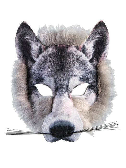 Adult Wolf Mask - costumesupercenter.com