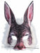 Adult Bunny Mask - costumesupercenter.com