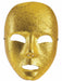Gold Glitter Mask - costumesupercenter.com