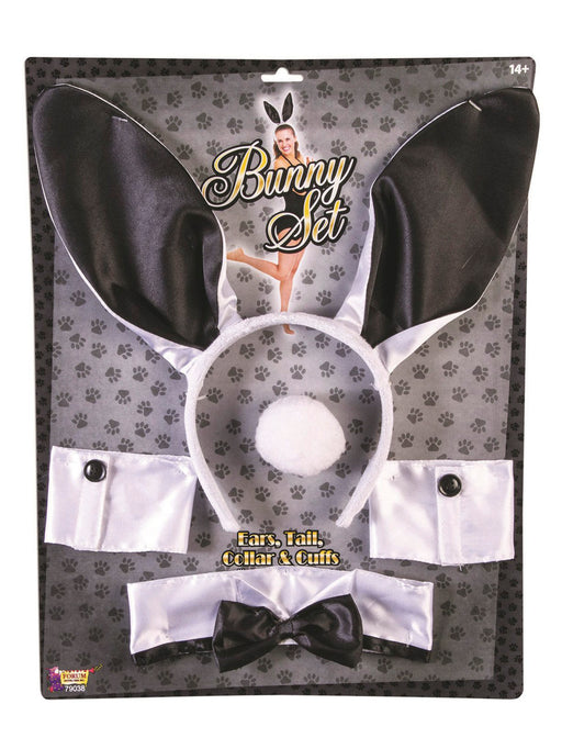 Black and White Bunny Kit Deluxe - costumesupercenter.com